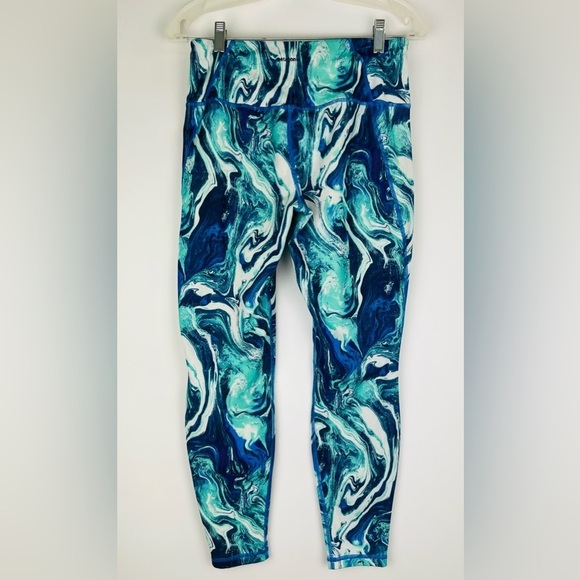 Patagonia Women’s Worn Wear Centered Rights Blue Tie Dye - Picture 2 of 8